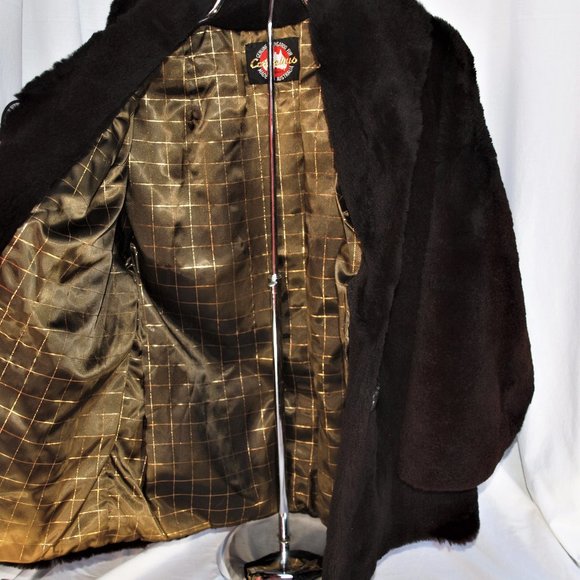 Vintage Cornelius of Sydney Deep Brown Kangaroo Fur Coat - Picture 6 of 7